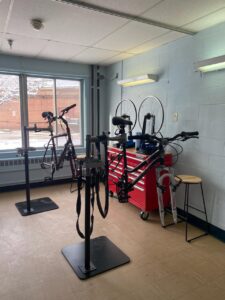 The Project Bike Tech Classroom at Carroll County Annex